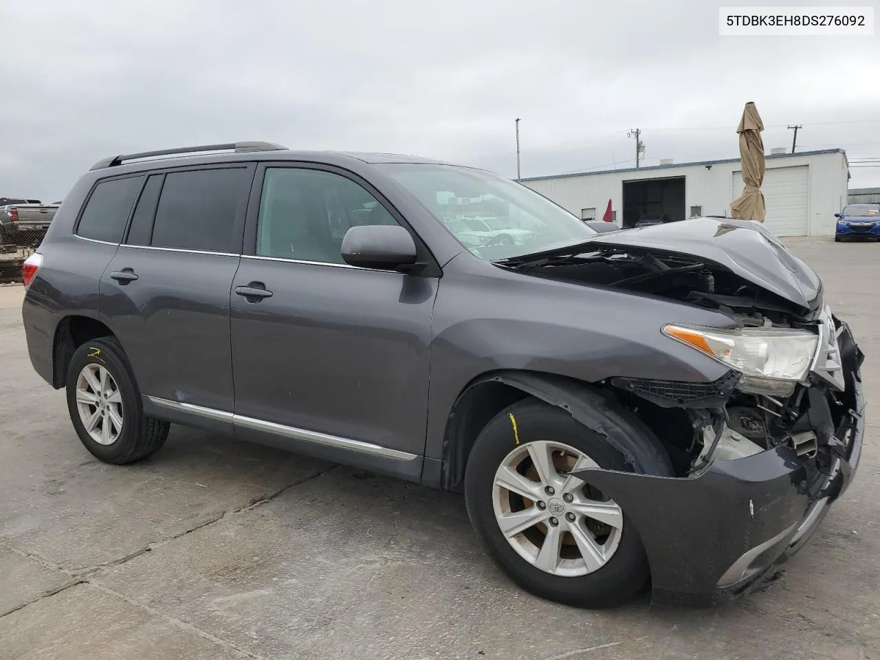 5TDBK3EH8DS276092 2013 Toyota Highlander Base