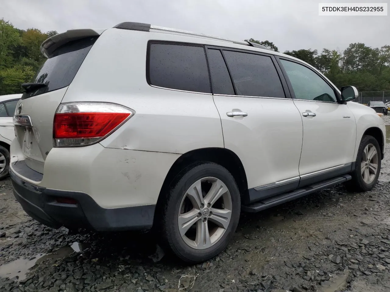 5TDDK3EH4DS232955 2013 Toyota Highlander Limited