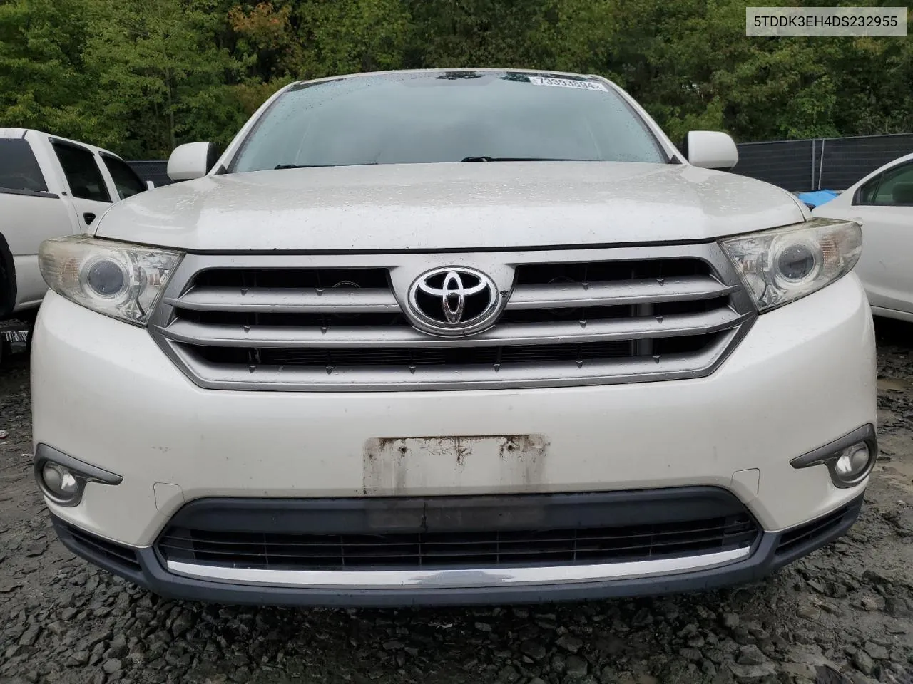 2013 Toyota Highlander Limited VIN: 5TDDK3EH4DS232955 Lot: 73393894