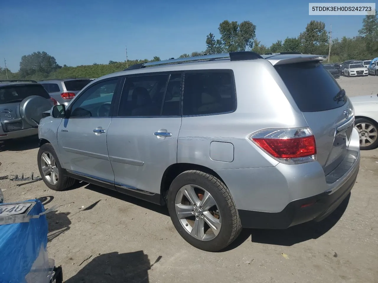 2013 Toyota Highlander Limited VIN: 5TDDK3EH0DS242723 Lot: 73397174