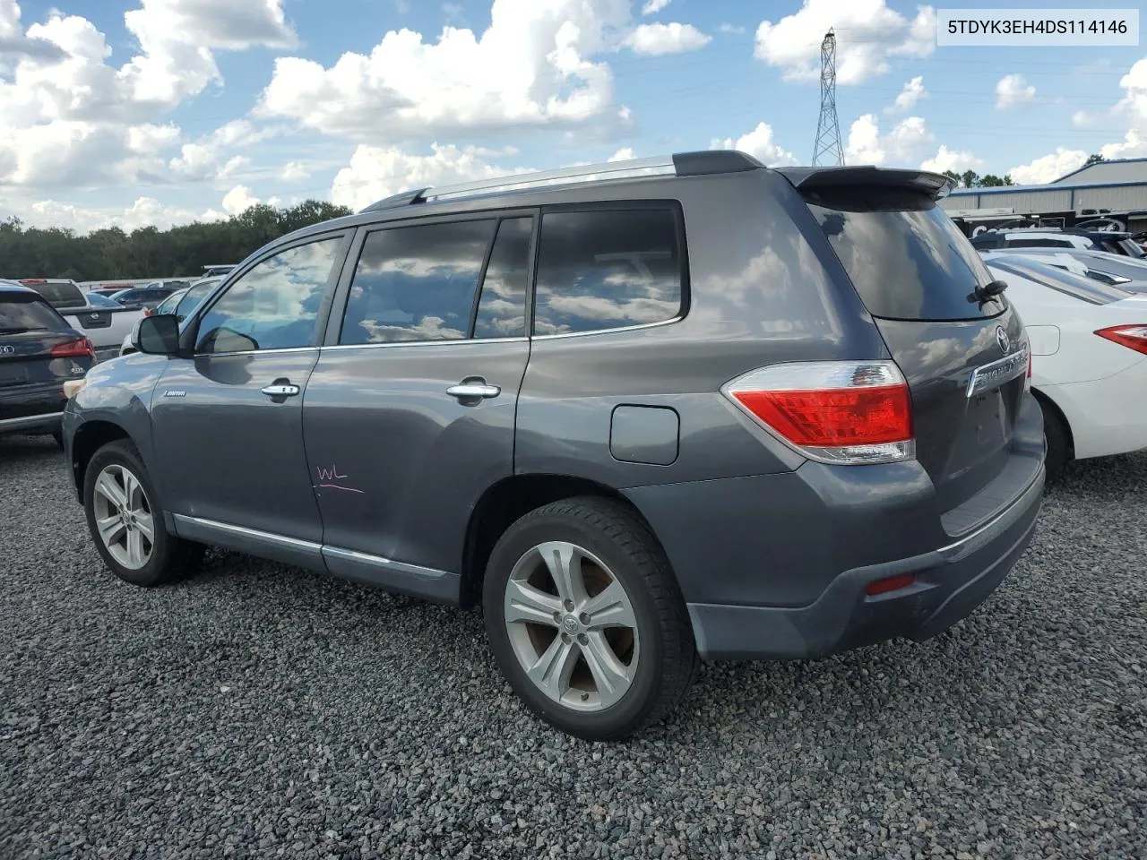 5TDYK3EH4DS114146 2013 Toyota Highlander Limited