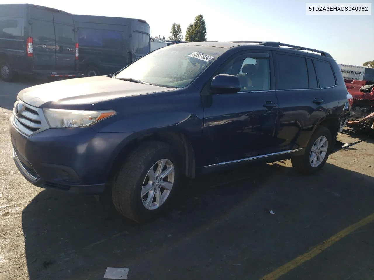 5TDZA3EHXDS040982 2013 Toyota Highlander Base