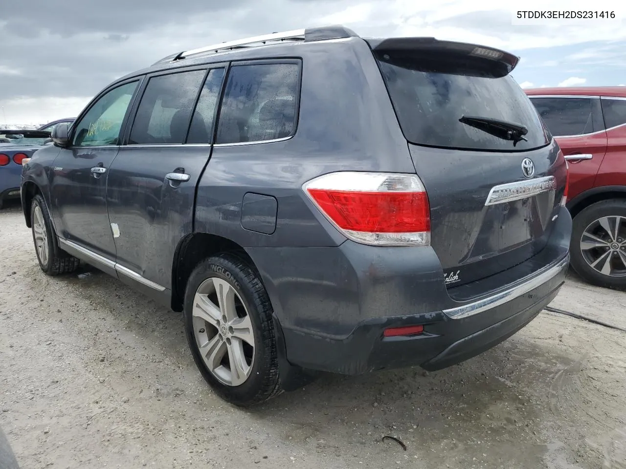 2013 Toyota Highlander Limited VIN: 5TDDK3EH2DS231416 Lot: 74236814