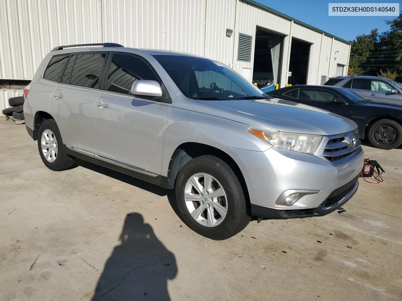 2013 Toyota Highlander Base VIN: 5TDZK3EH0DS140540 Lot: 76775294