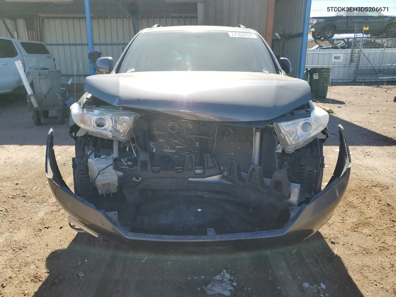 5TDDK3EH3DS206671 2013 Toyota Highlander Limited