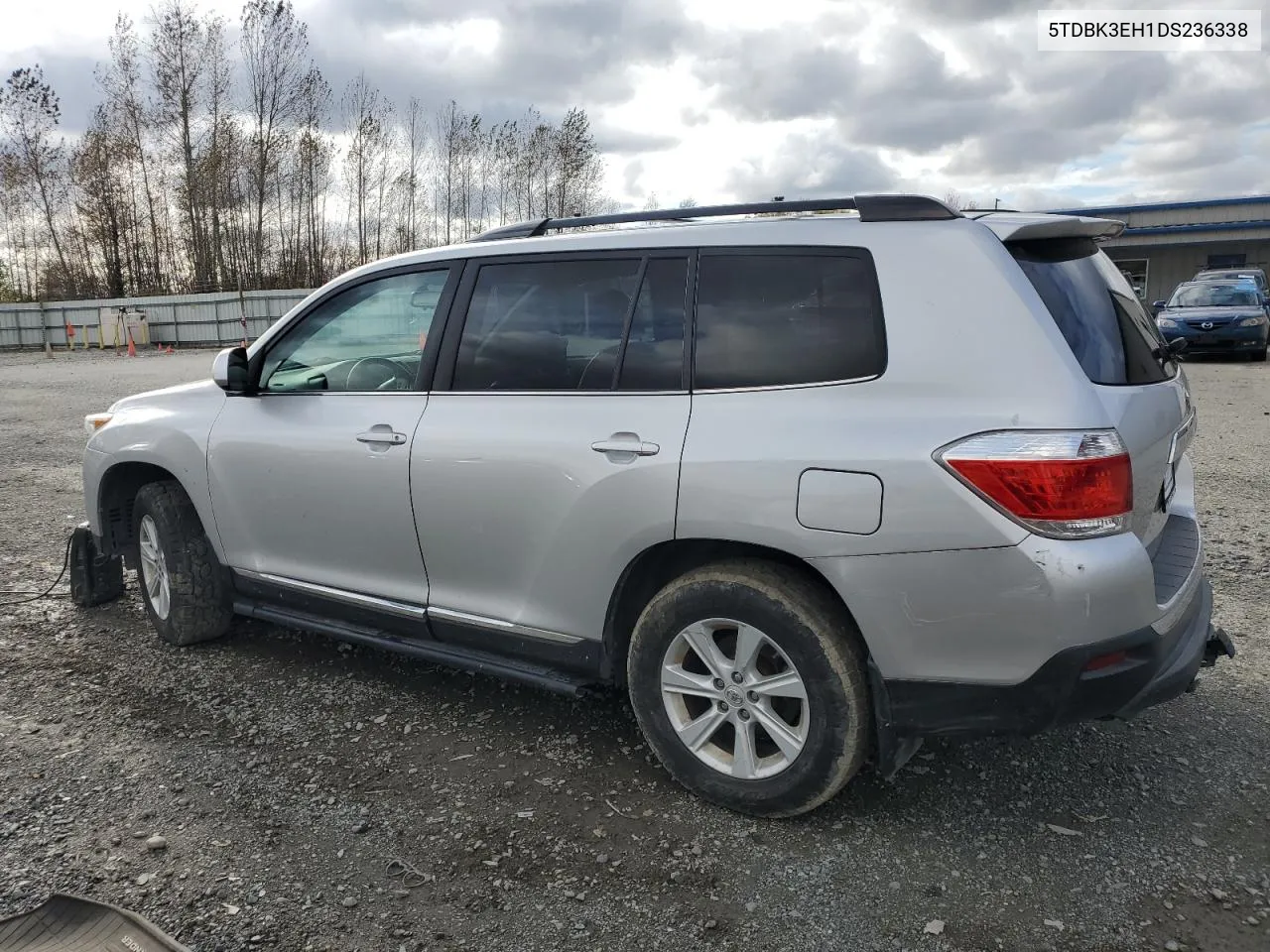 2013 Toyota Highlander Base VIN: 5TDBK3EH1DS236338 Lot: 78232284