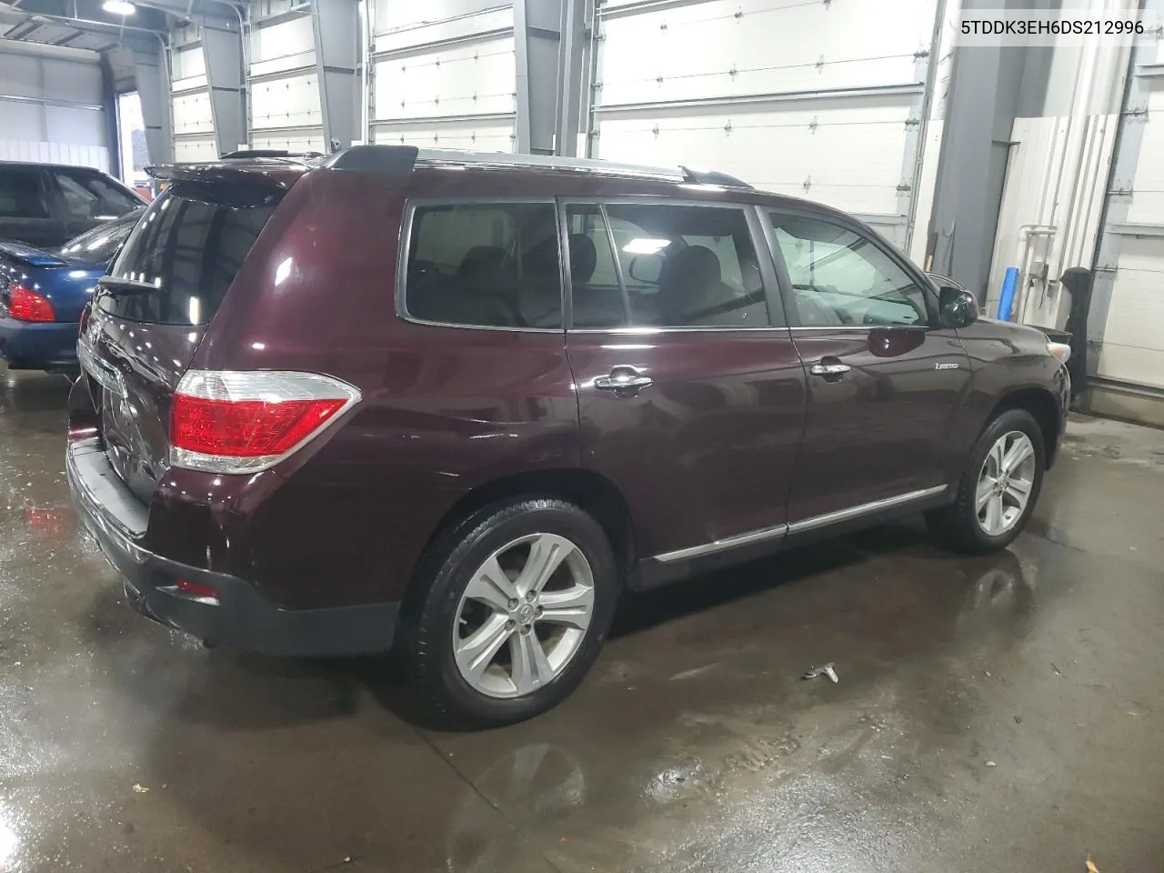 2013 Toyota Highlander Limited VIN: 5TDDK3EH6DS212996 Lot: 78622864