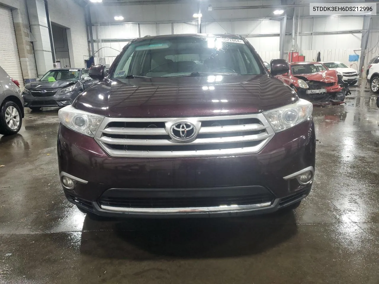 2013 Toyota Highlander Limited VIN: 5TDDK3EH6DS212996 Lot: 78622864