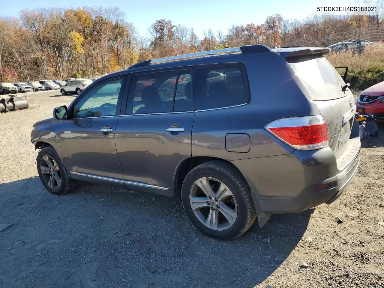 2013 Toyota Highlander Limited VIN: 5TDDK3EH4DS188021 Lot: 78652274