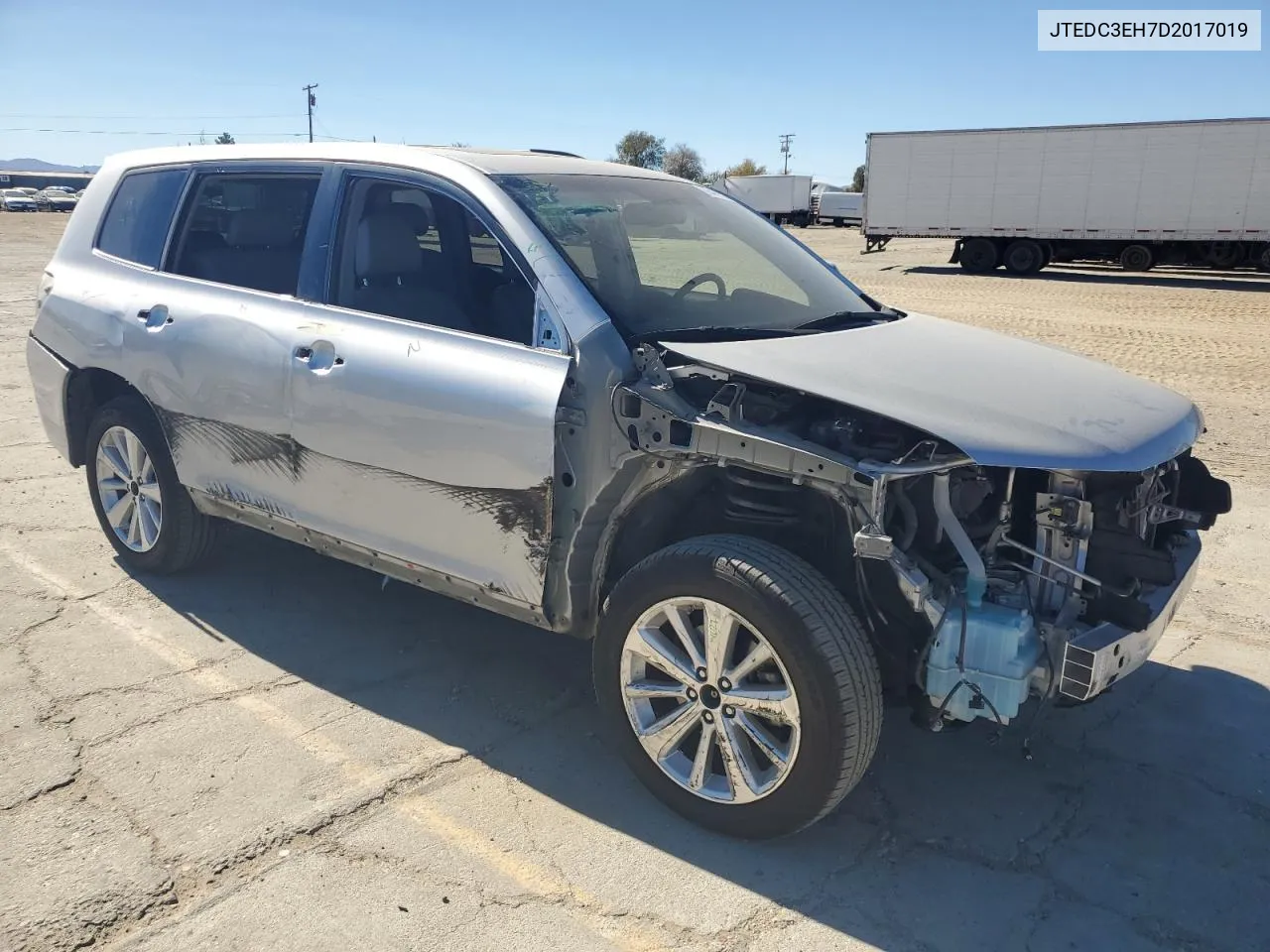 2013 Toyota Highlander Hybrid Limited VIN: JTEDC3EH7D2017019 Lot: 79448274