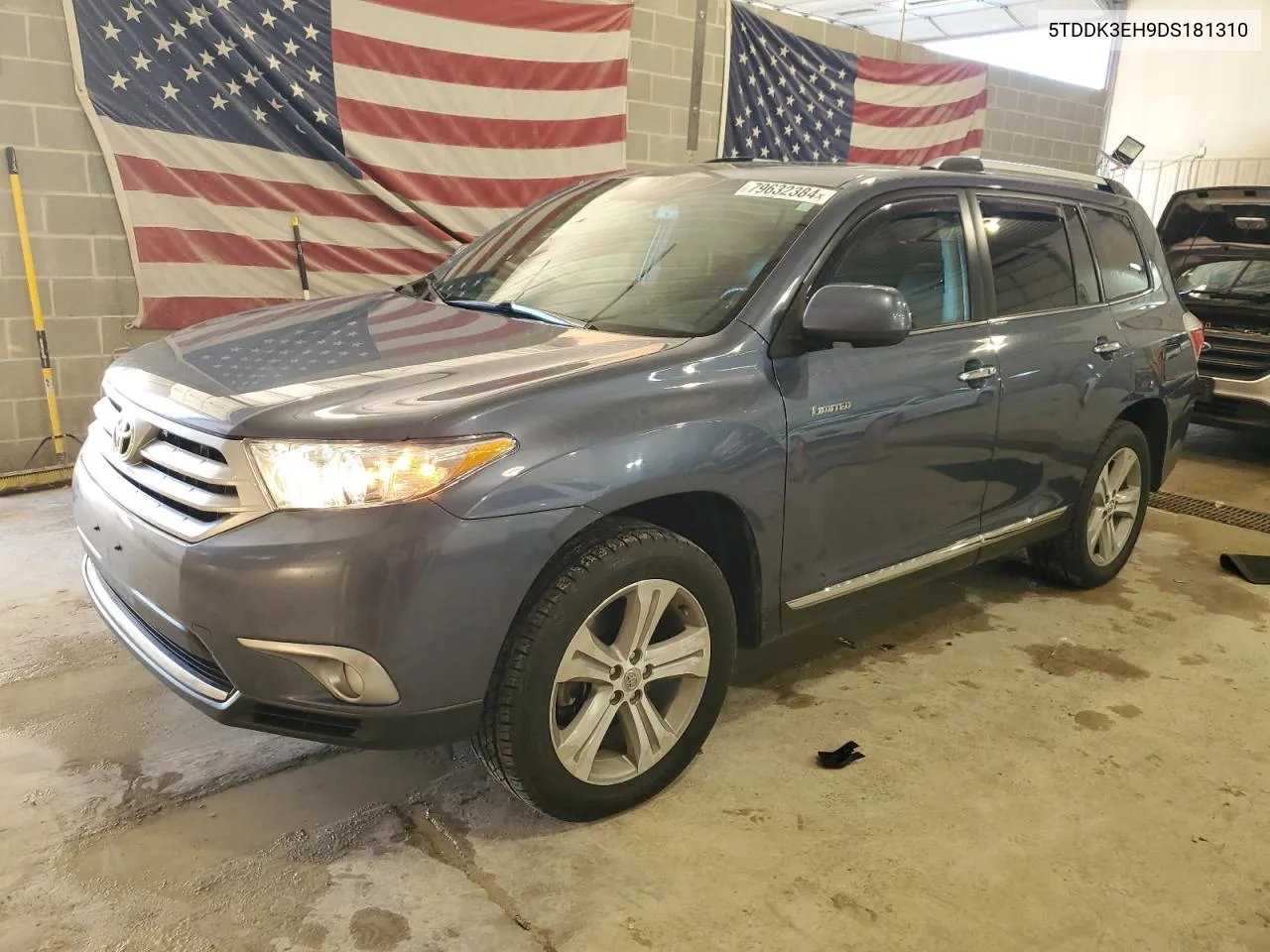 2013 Toyota Highlander Limited VIN: 5TDDK3EH9DS181310 Lot: 79632384