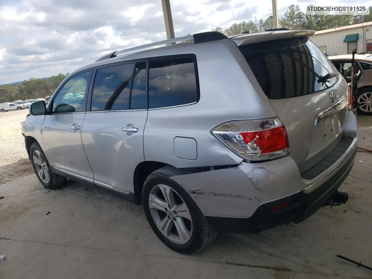 2013 Toyota Highlander Limited VIN: 5TDDK3EH3DS191525 Lot: 79667864