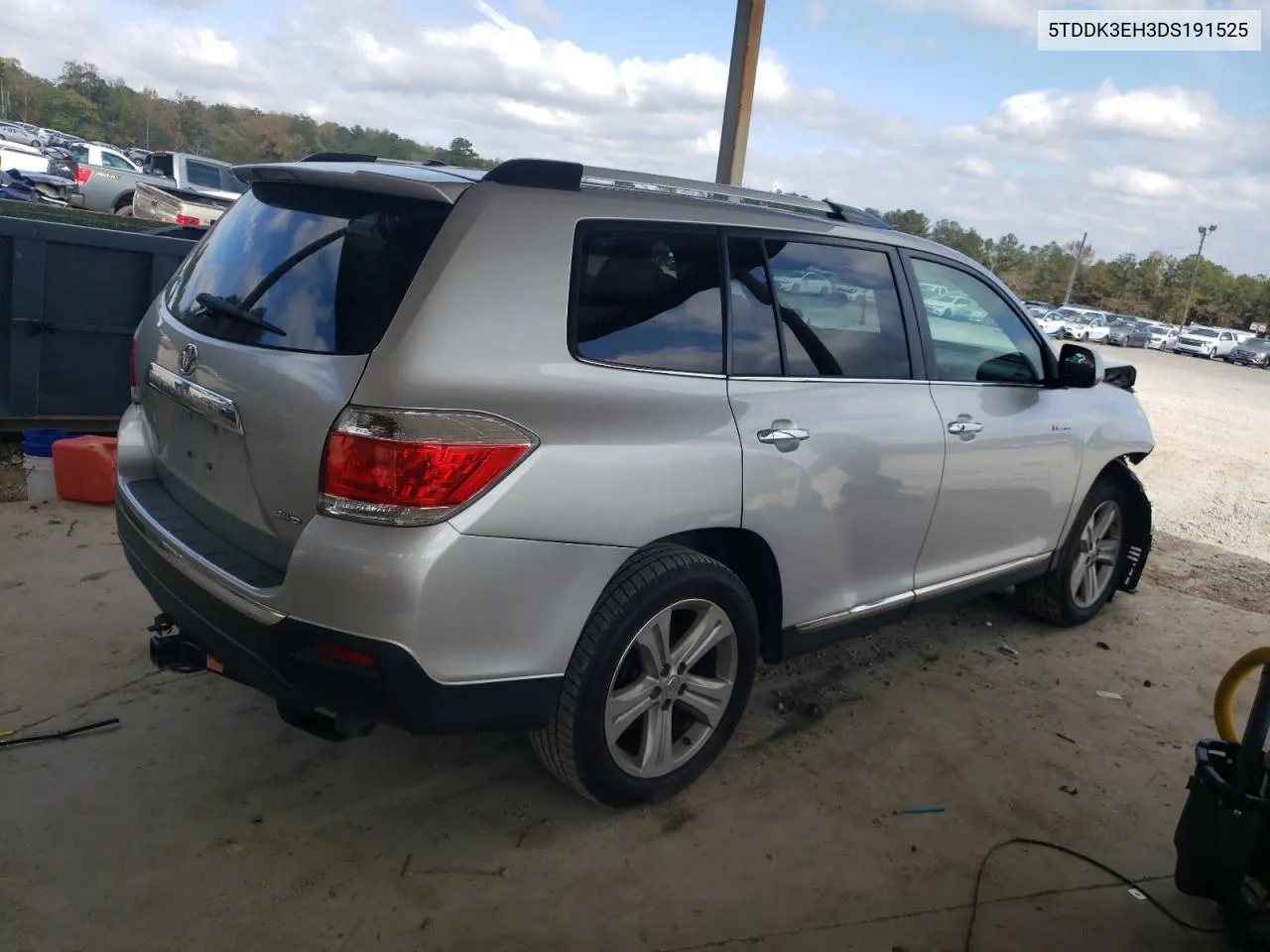 2013 Toyota Highlander Limited VIN: 5TDDK3EH3DS191525 Lot: 79667864