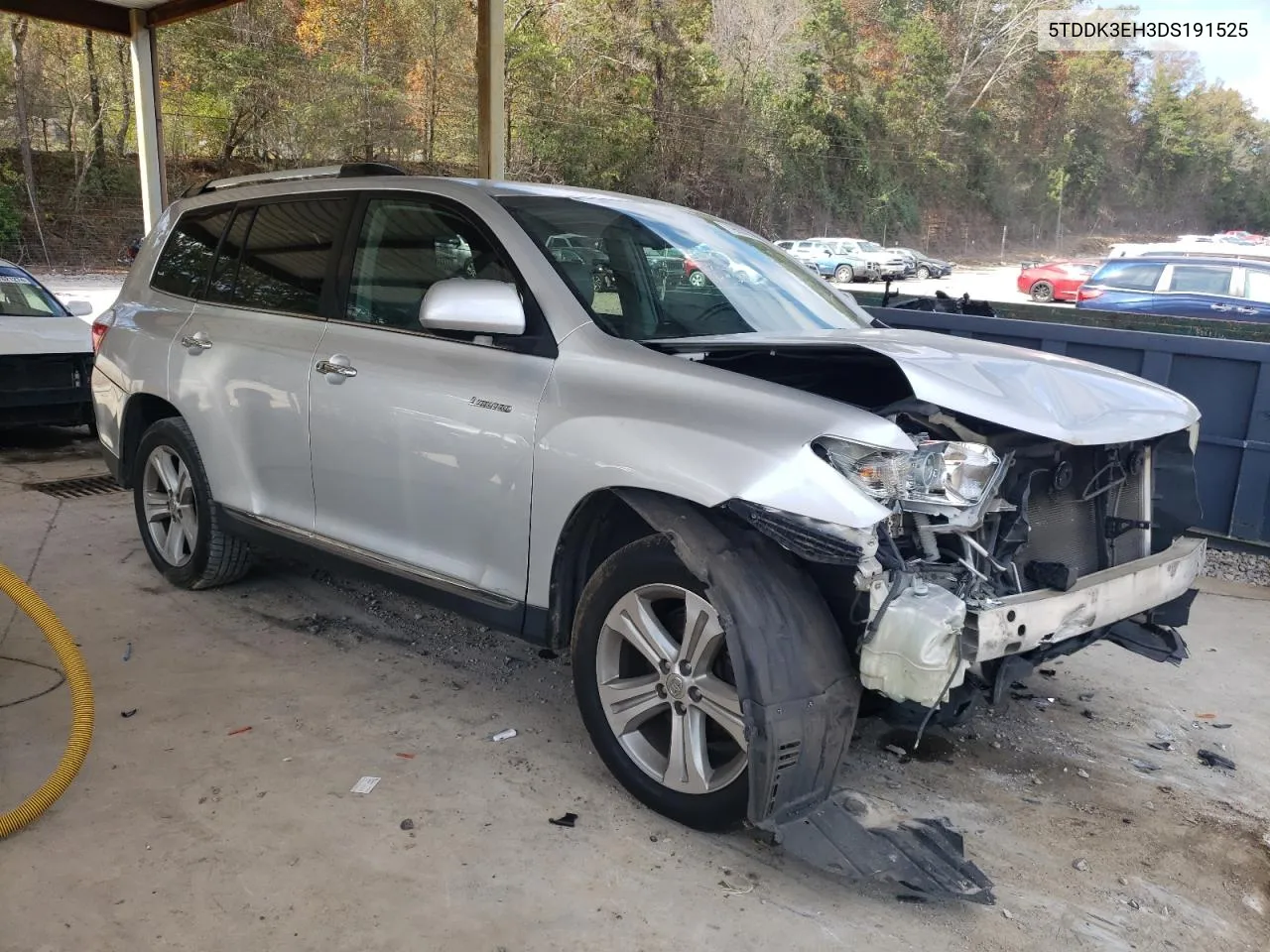 2013 Toyota Highlander Limited VIN: 5TDDK3EH3DS191525 Lot: 79667864