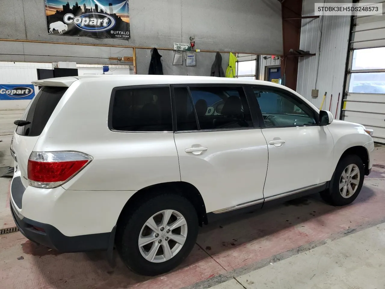 2013 Toyota Highlander Base VIN: 5TDBK3EH5DS248573 Lot: 80225804