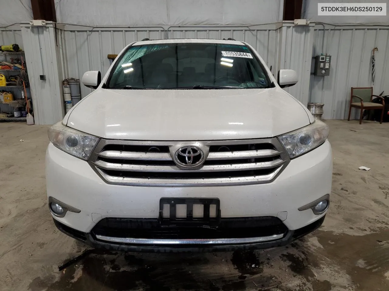 2013 Toyota Highlander Limited VIN: 5TDDK3EH6DS250129 Lot: 80535844