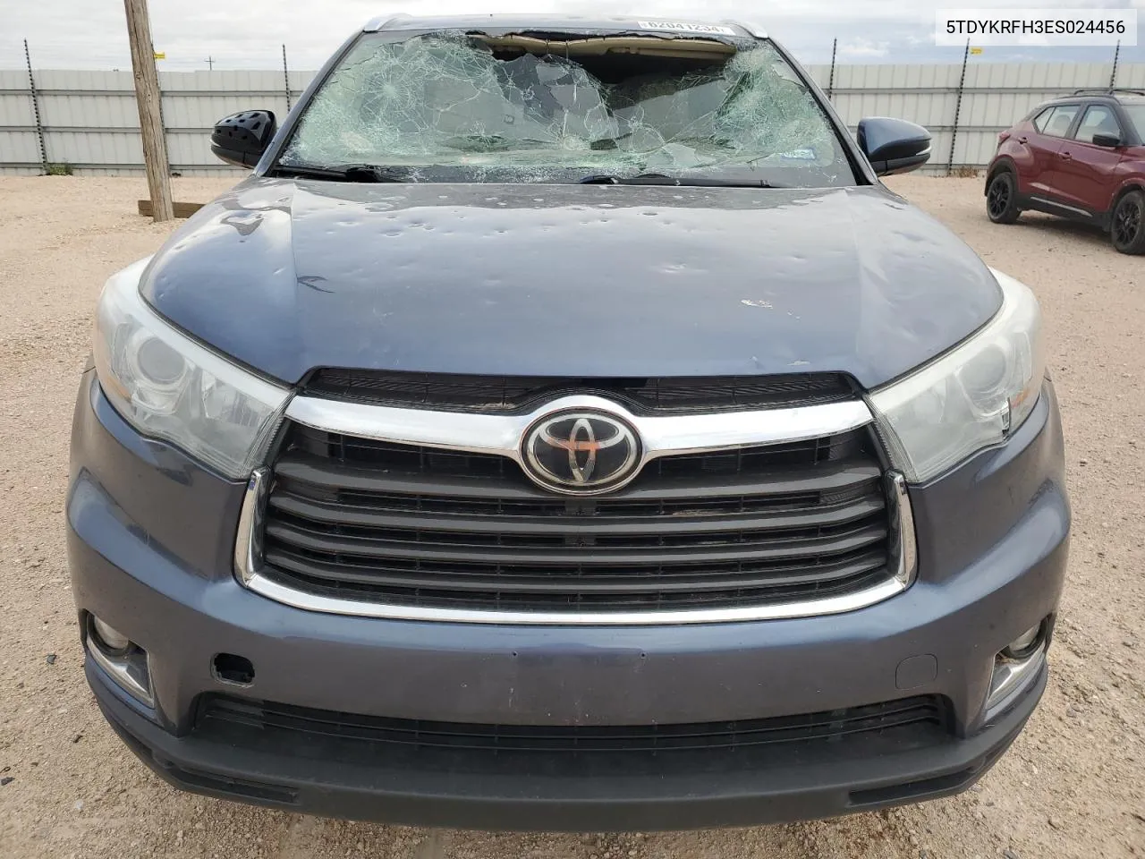 5TDYKRFH3ES024456 2014 Toyota Highlander Limited