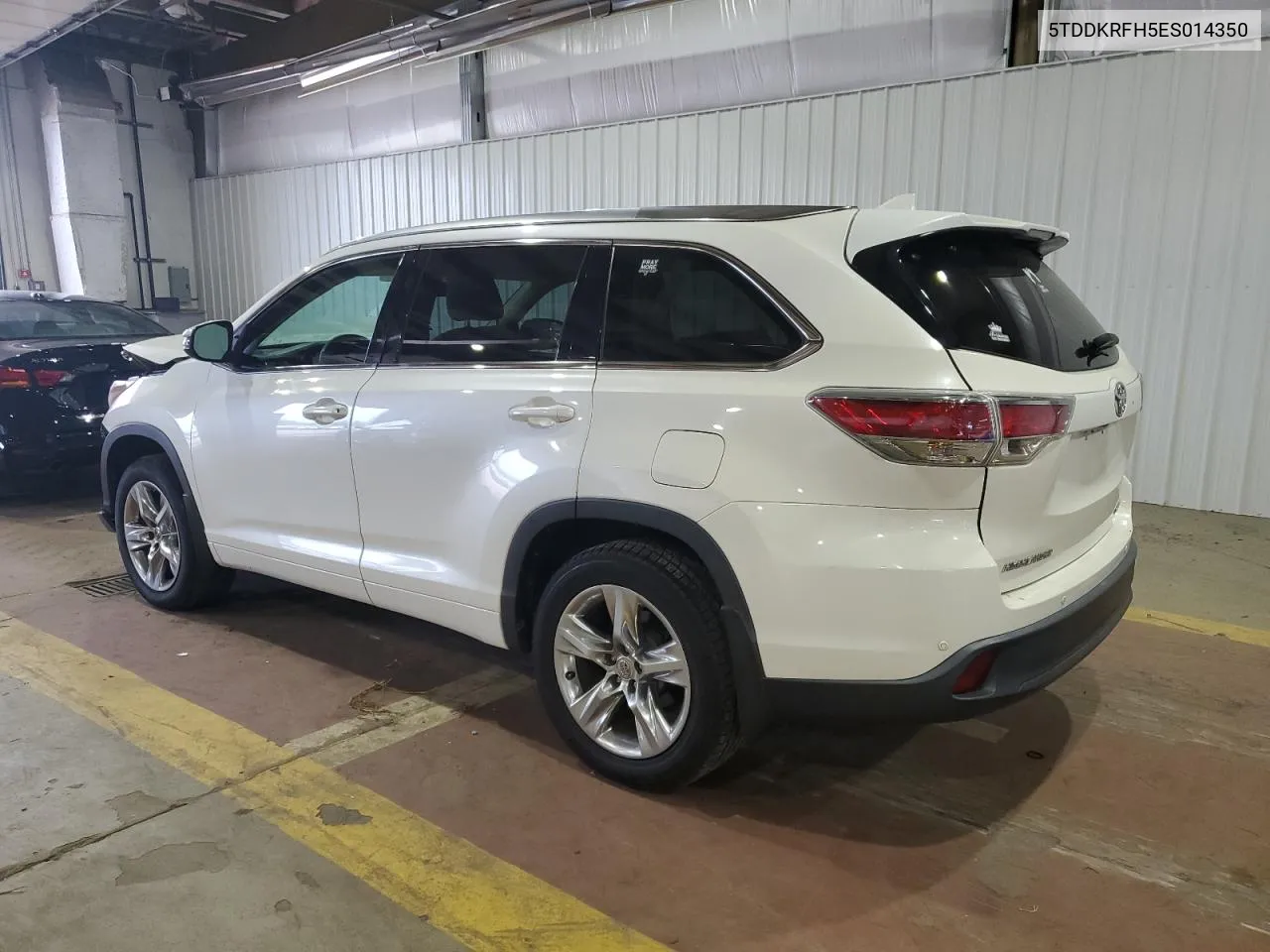 2014 Toyota Highlander Limited VIN: 5TDDKRFH5ES014350 Lot: 63463924