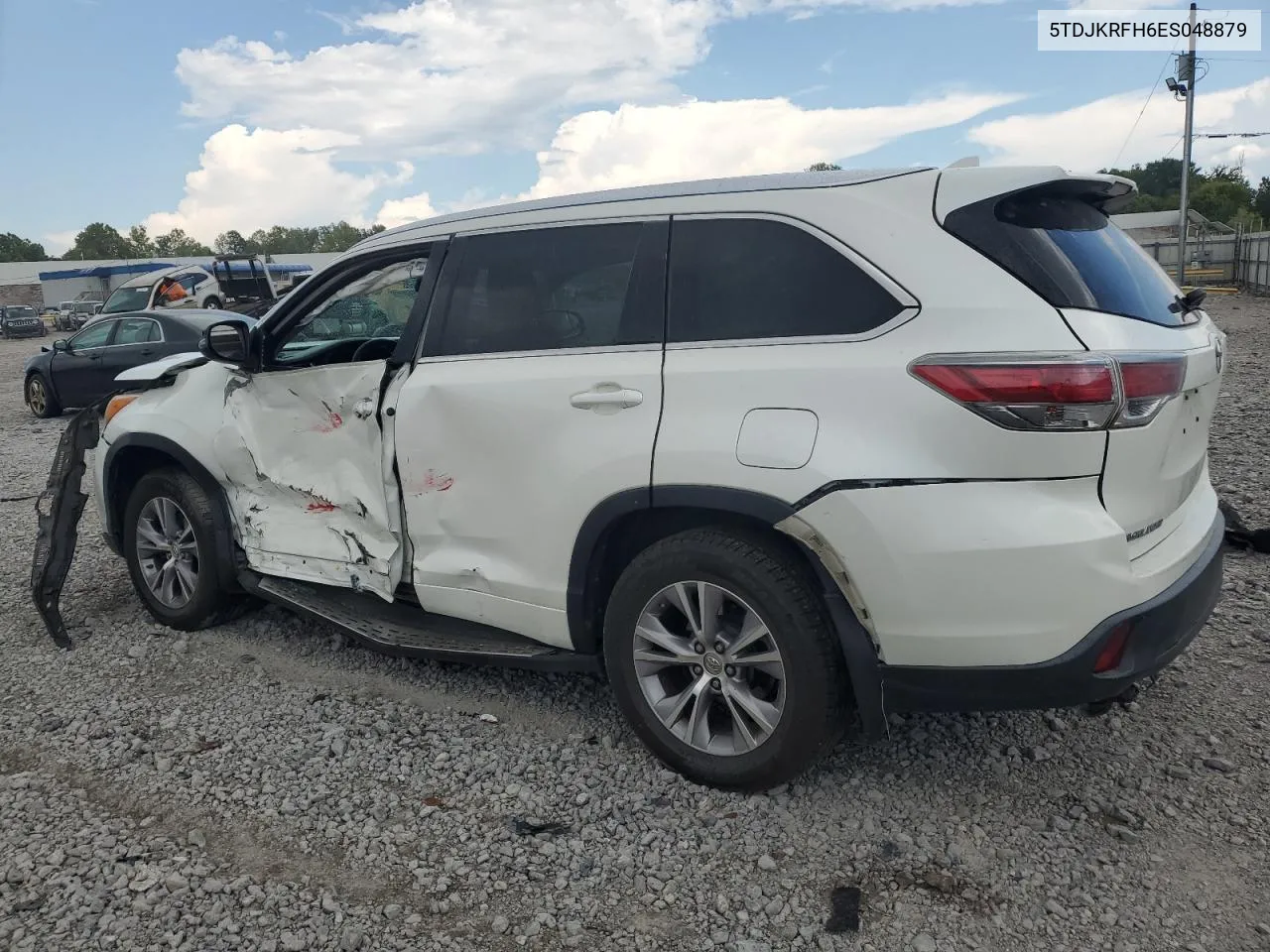 2014 Toyota Highlander Xle VIN: 5TDJKRFH6ES048879 Lot: 68228304