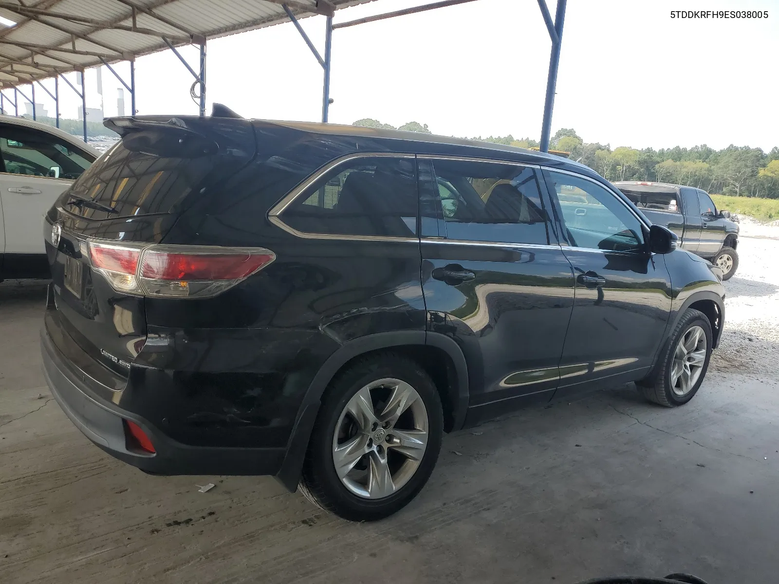 2014 Toyota Highlander Limited VIN: 5TDDKRFH9ES038005 Lot: 68557944