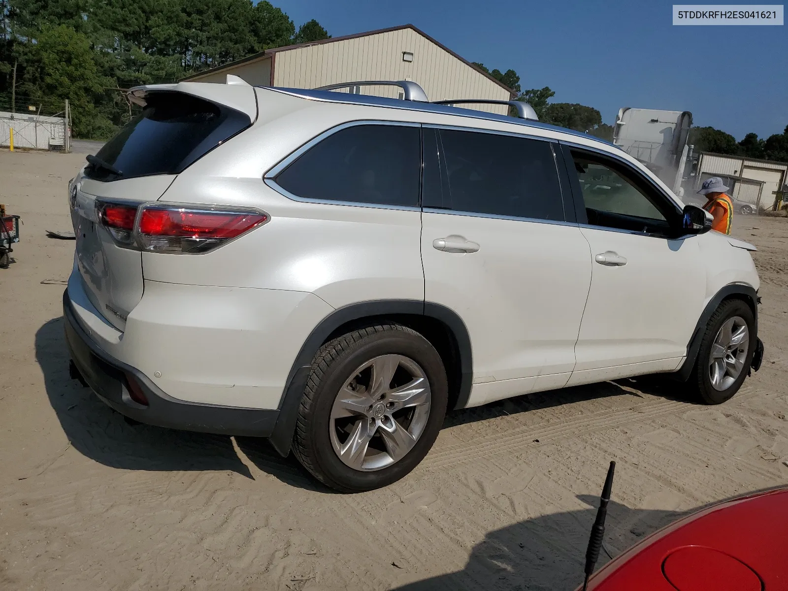 2014 Toyota Highlander Limited VIN: 5TDDKRFH2ES041621 Lot: 68689834