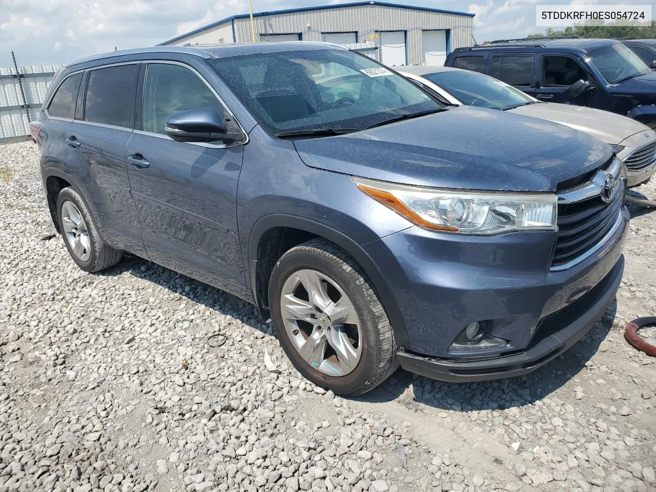 2014 Toyota Highlander Limited VIN: 5TDDKRFH0ES054724 Lot: 69021374