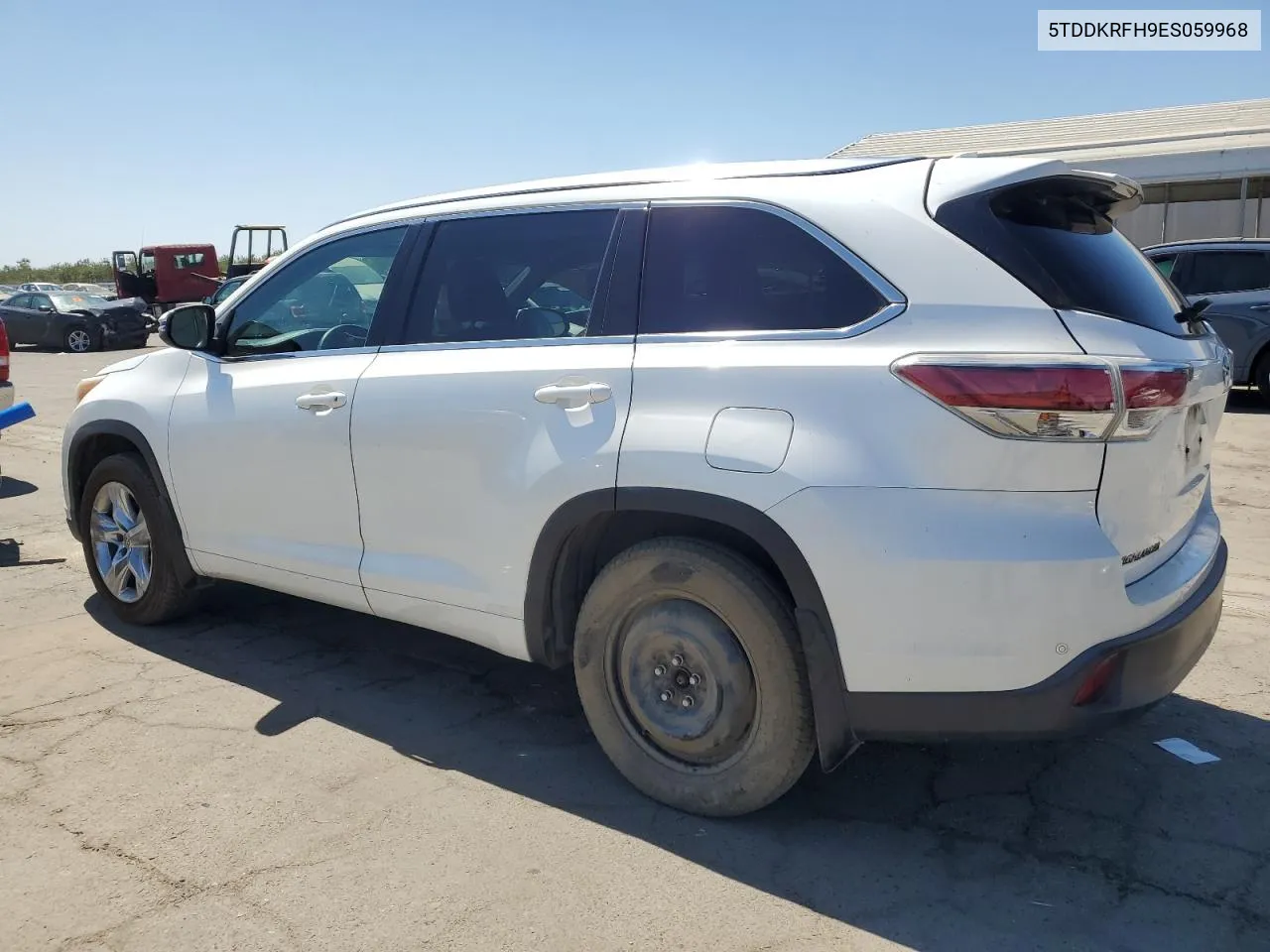 2014 Toyota Highlander Limited VIN: 5TDDKRFH9ES059968 Lot: 69704884