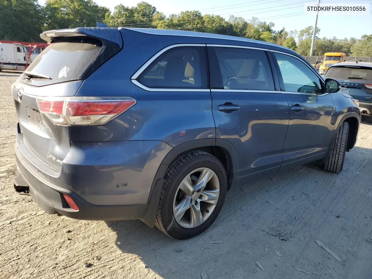 2014 Toyota Highlander Limited VIN: 5TDDKRFH5ES010556 Lot: 69921244