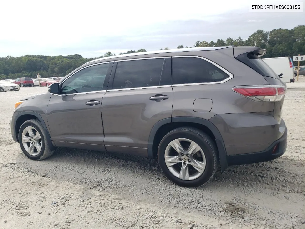 2014 Toyota Highlander Limited VIN: 5TDDKRFHXES008155 Lot: 70475044