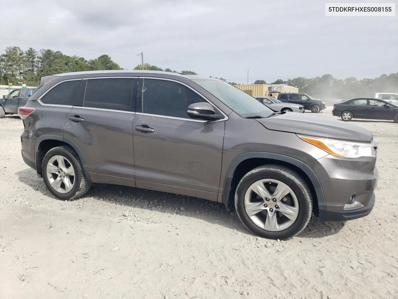 2014 Toyota Highlander Limited VIN: 5TDDKRFHXES008155 Lot: 70475044