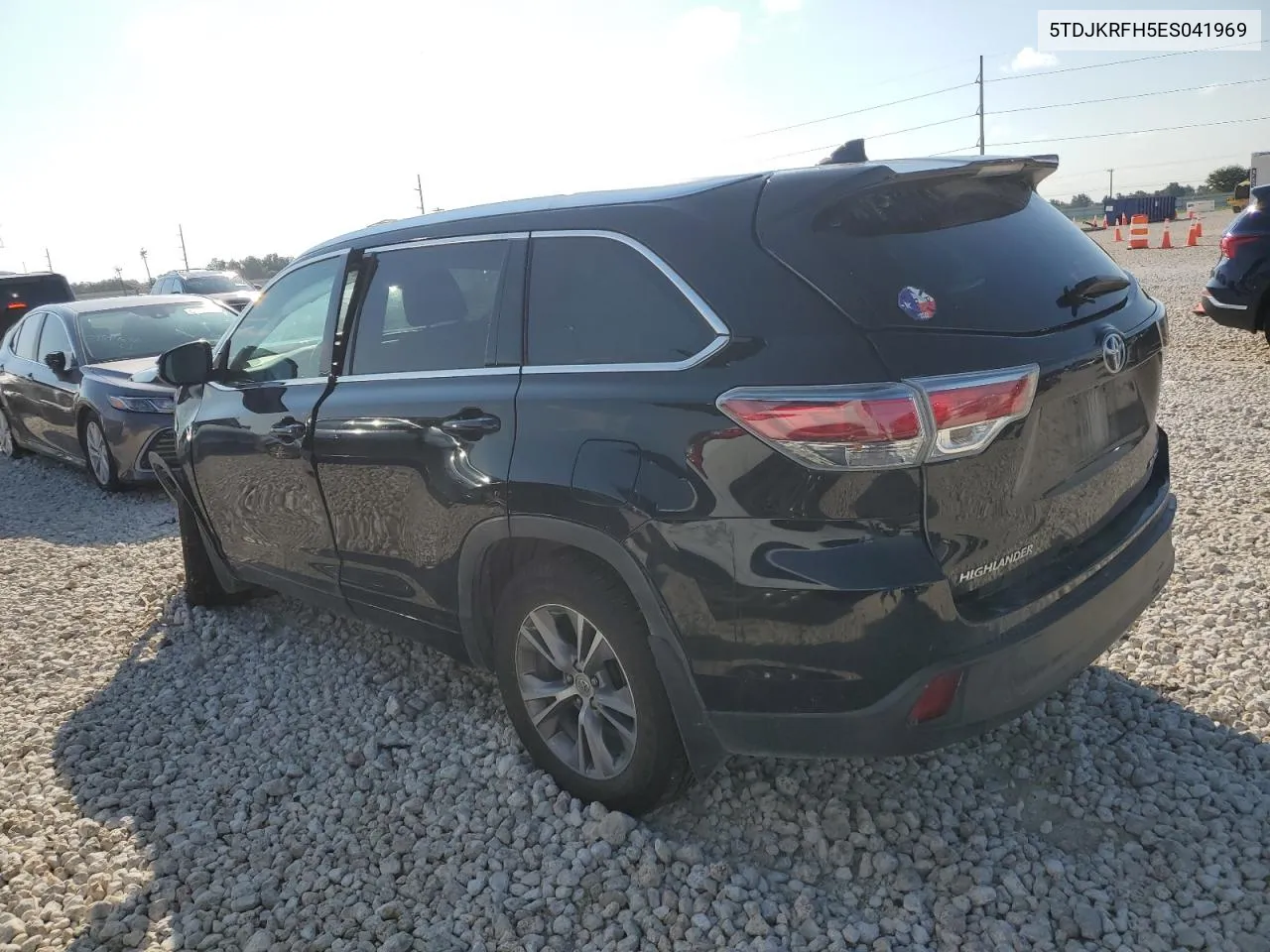 5TDJKRFH5ES041969 2014 Toyota Highlander Xle