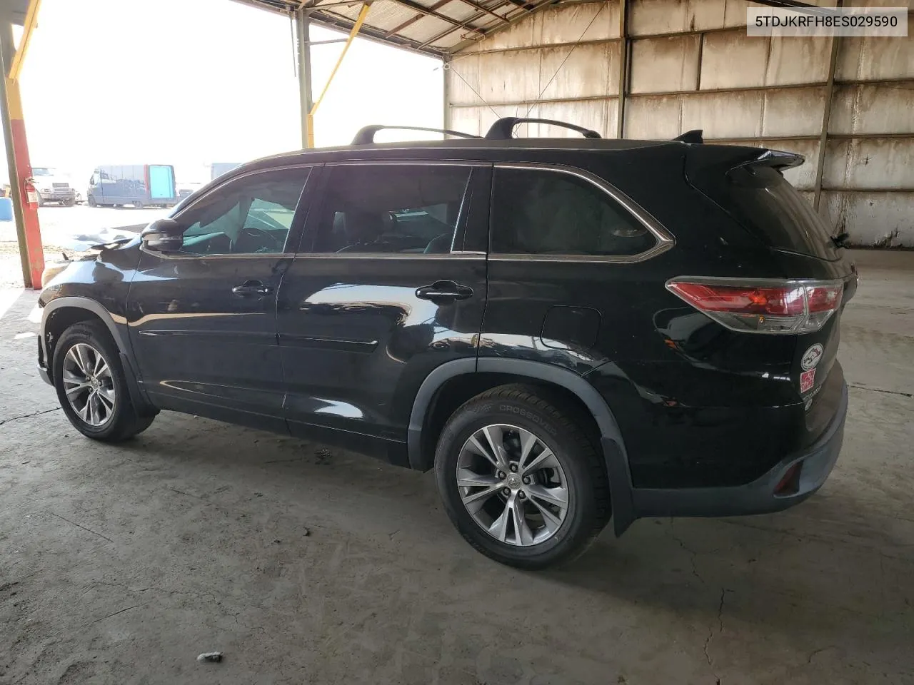 5TDJKRFH8ES029590 2014 Toyota Highlander Xle