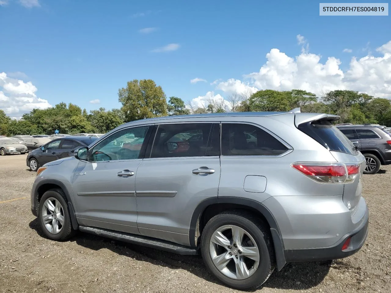 2014 Toyota Highlander Hybrid Limited VIN: 5TDDCRFH7ES004819 Lot: 71306964