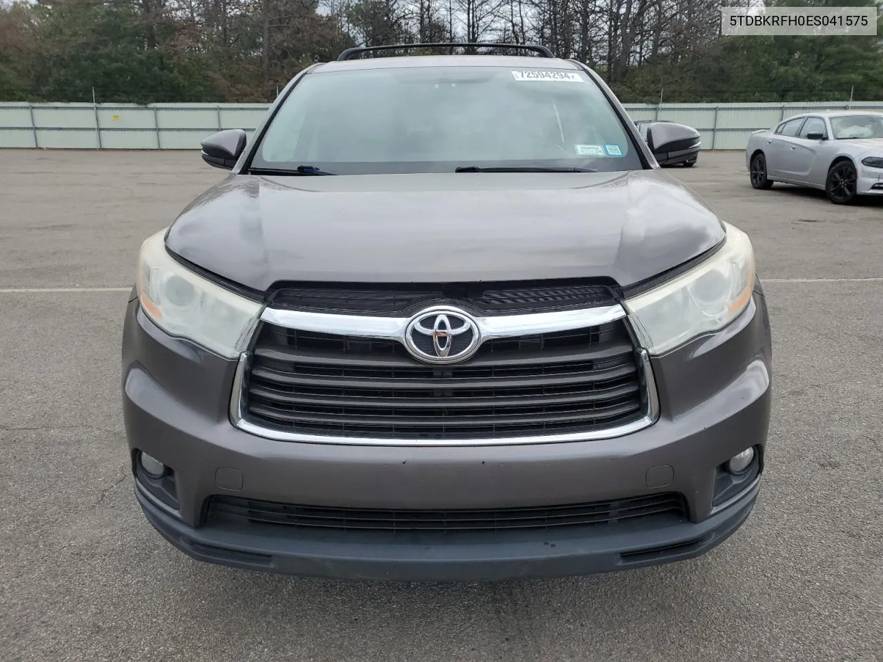 2014 Toyota Highlander Le VIN: 5TDBKRFH0ES041575 Lot: 72594294