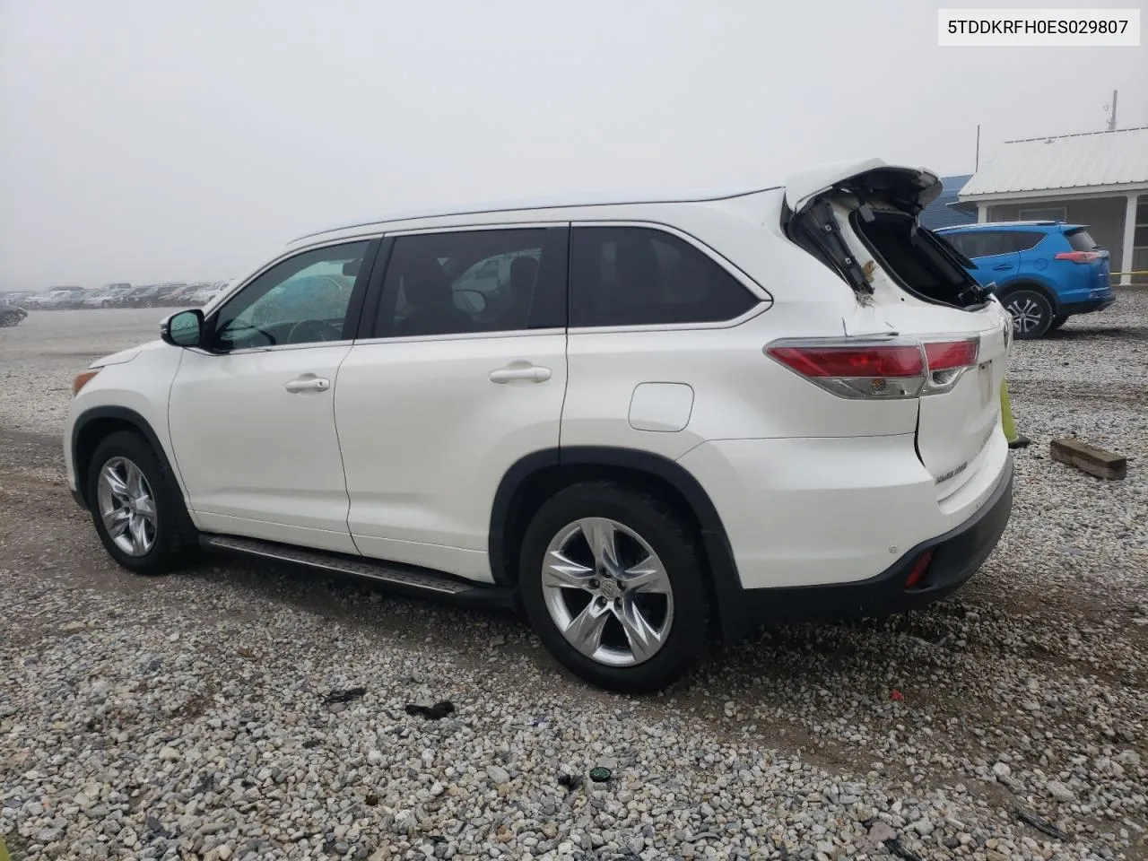 2014 Toyota Highlander Limited VIN: 5TDDKRFH0ES029807 Lot: 72604654