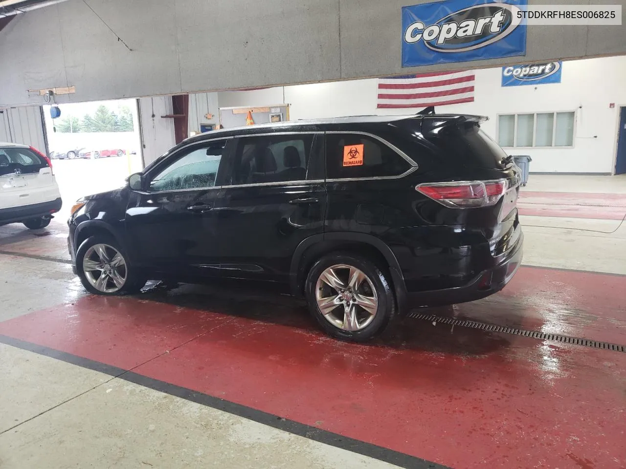 2014 Toyota Highlander Limited VIN: 5TDDKRFH8ES006825 Lot: 73222304