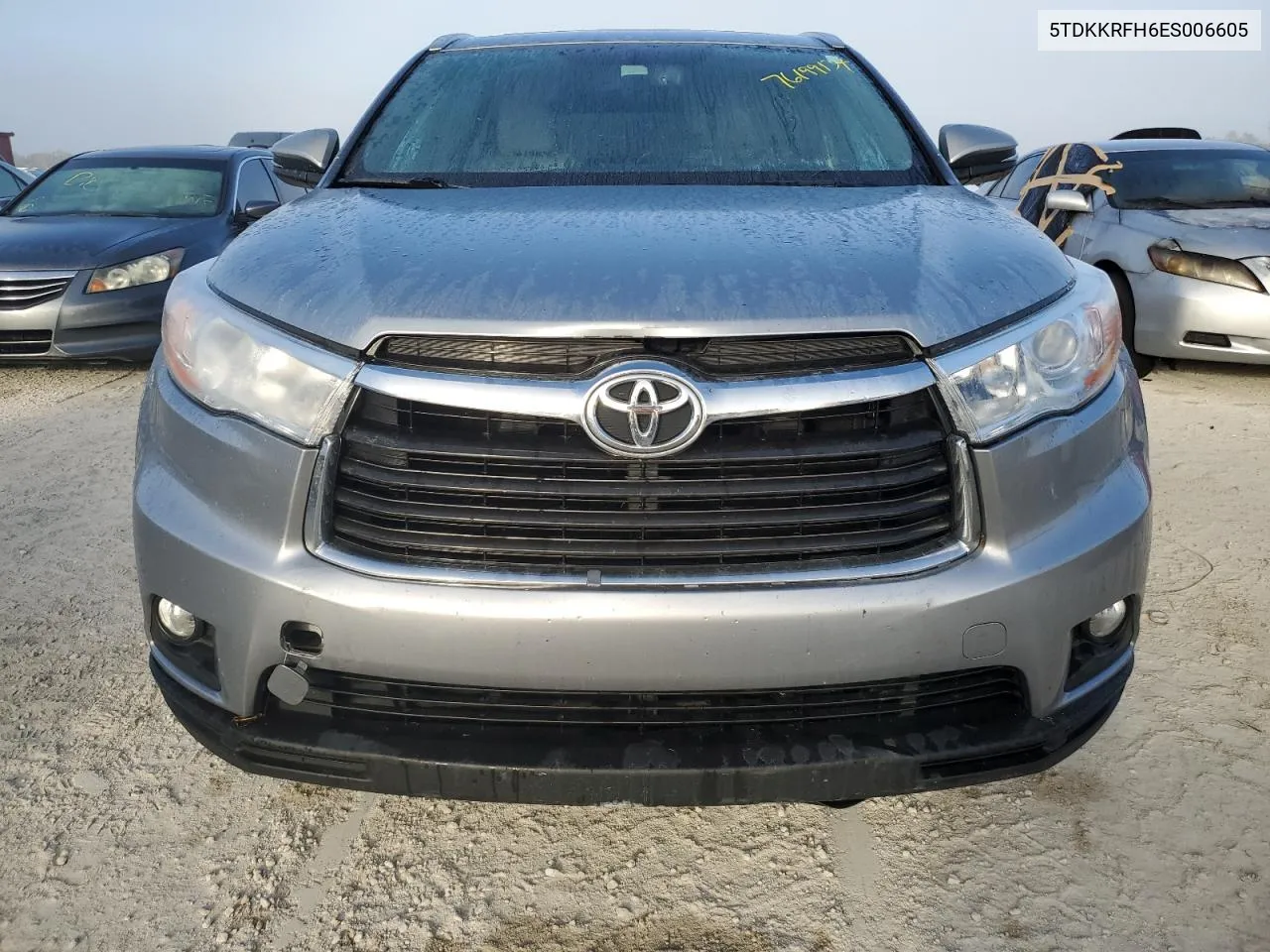 2014 Toyota Highlander Xle VIN: 5TDKKRFH6ES006605 Lot: 76199134