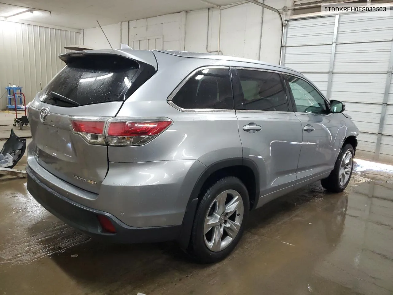 2014 Toyota Highlander Limited VIN: 5TDDKRFH0ES033503 Lot: 76376944