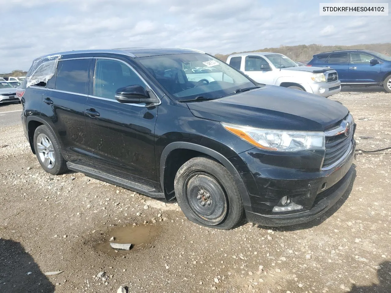 2014 Toyota Highlander Limited VIN: 5TDDKRFH4ES044102 Lot: 78481574