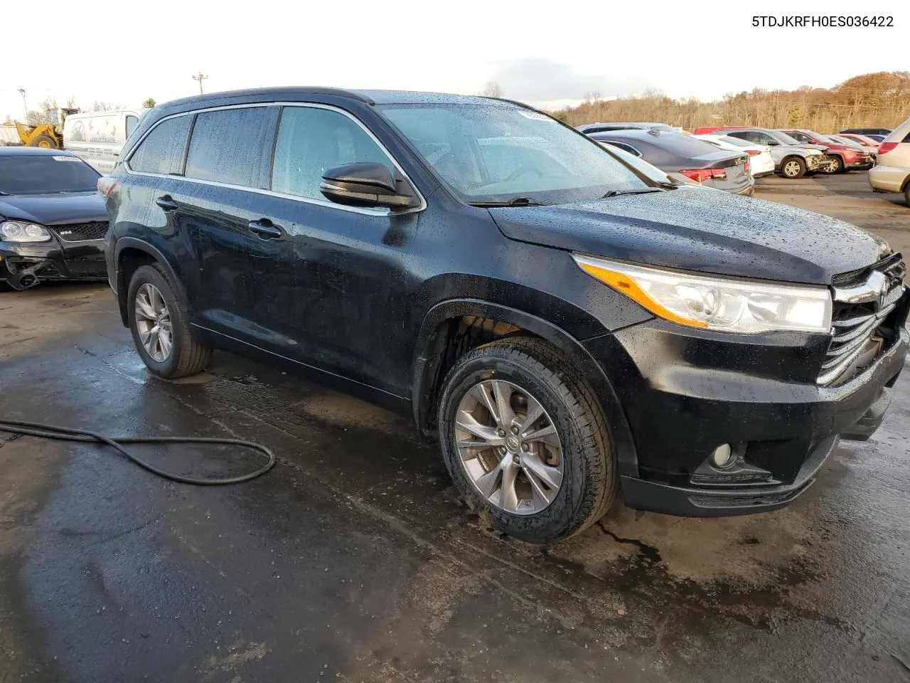 2014 Toyota Highlander Xle VIN: 5TDJKRFH0ES036422 Lot: 79388614