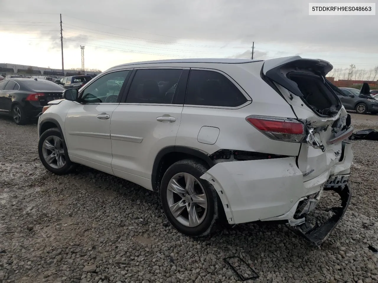 2014 Toyota Highlander Limited VIN: 5TDDKRFH9ES048663 Lot: 79565664