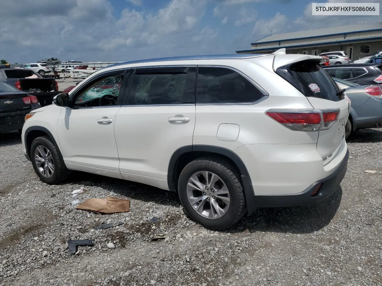 2015 Toyota Highlander Xle VIN: 5TDJKRFHXFS086066 Lot: 53484744