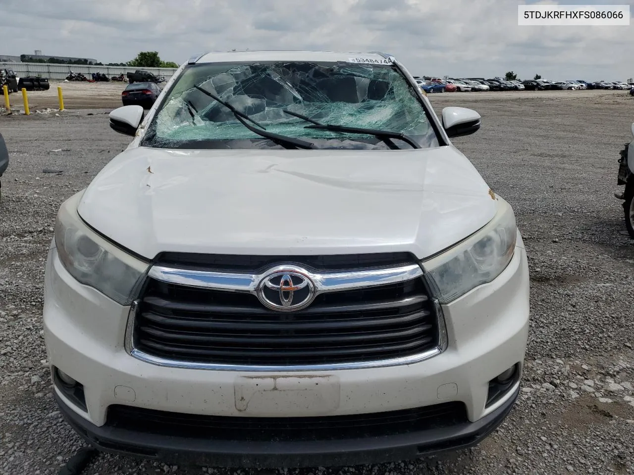 5TDJKRFHXFS086066 2015 Toyota Highlander Xle