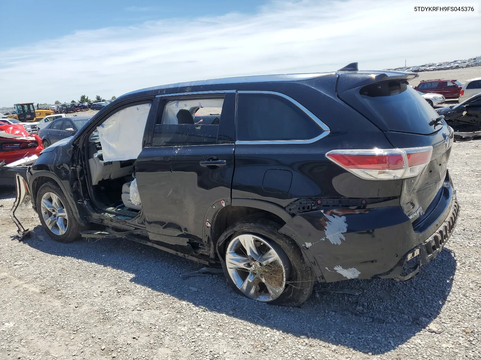 5TDYKRFH9FS045376 2015 Toyota Highlander Limited