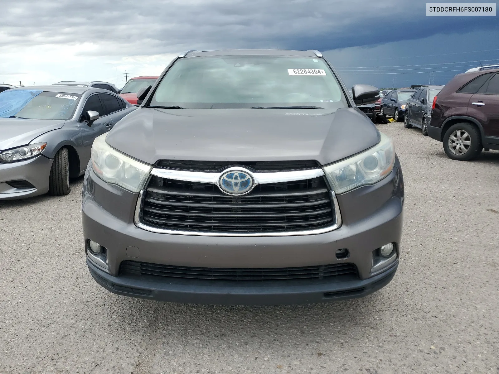 5TDDCRFH6FS007180 2015 Toyota Highlander Hybrid Limited