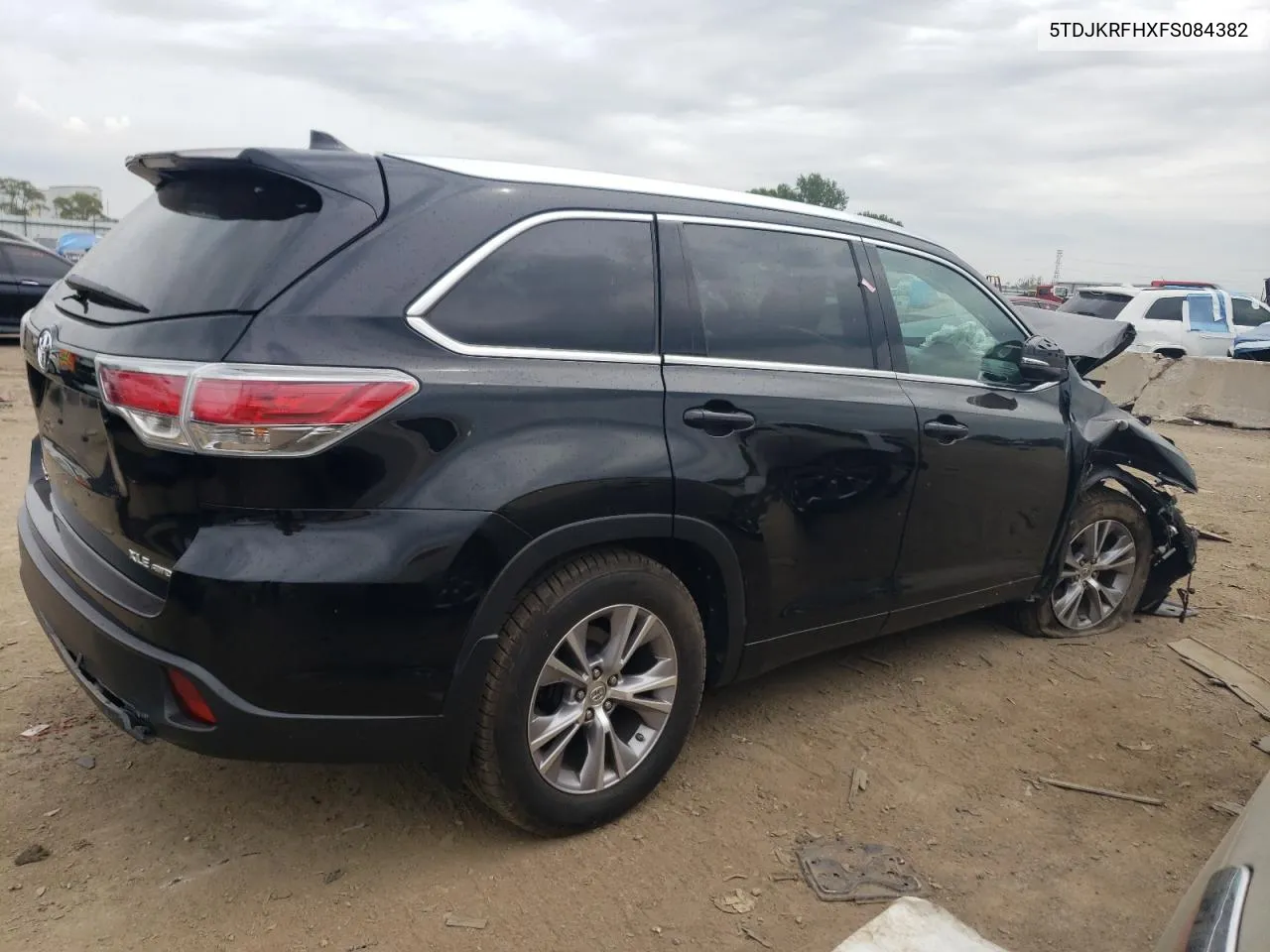 2015 Toyota Highlander Xle VIN: 5TDJKRFHXFS084382 Lot: 62296444