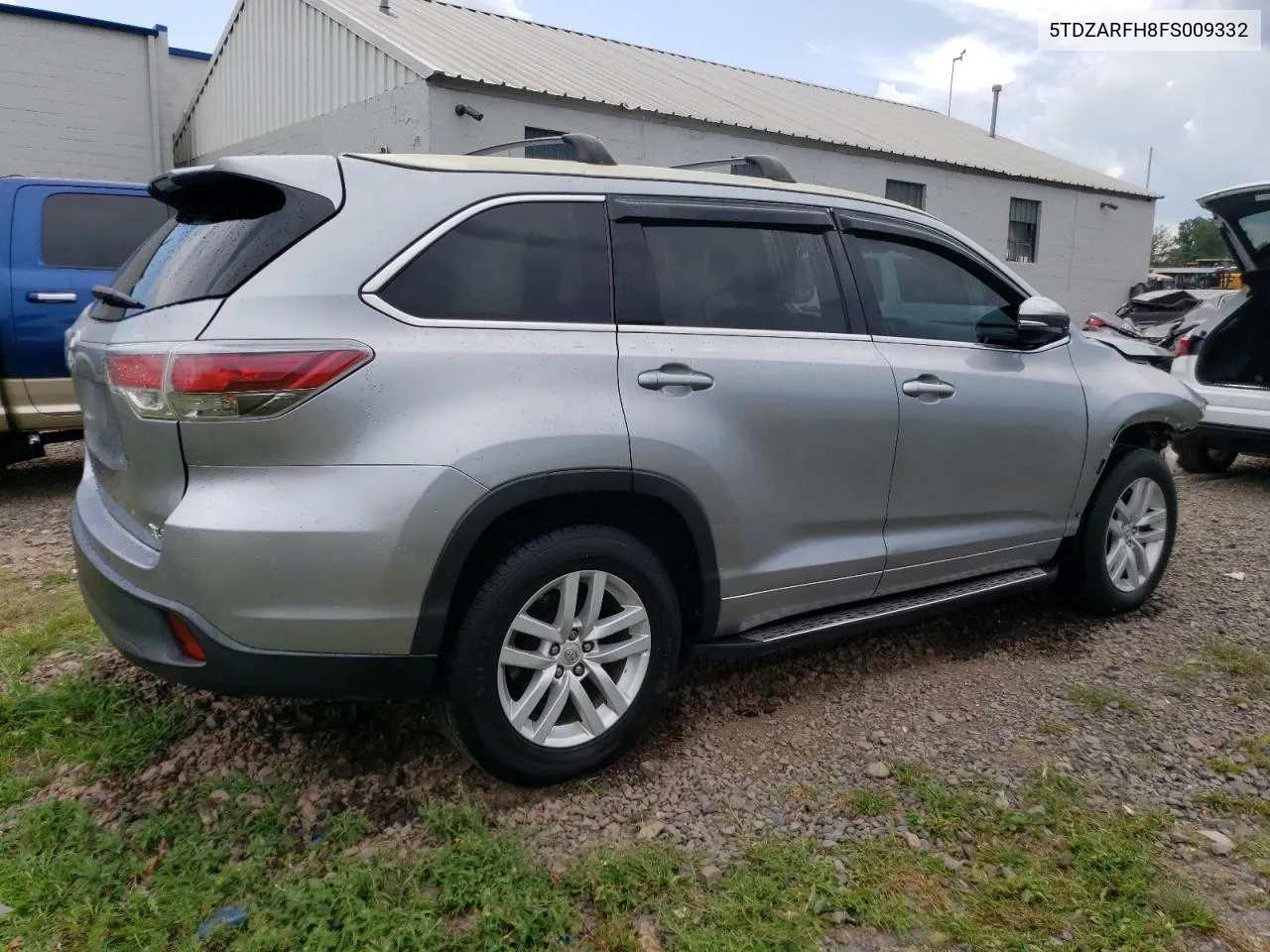 5TDZARFH8FS009332 2015 Toyota Highlander Le