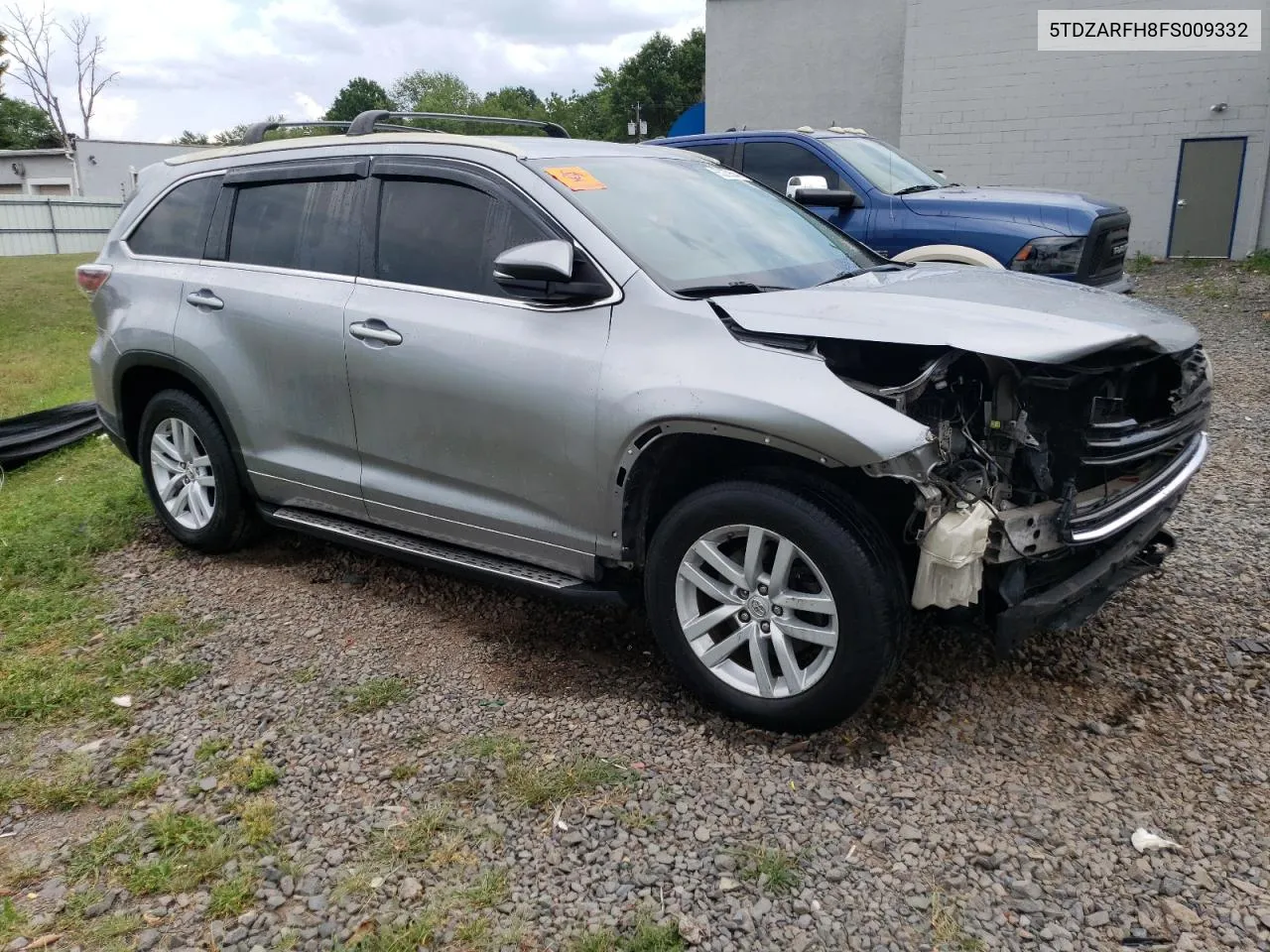 2015 Toyota Highlander Le VIN: 5TDZARFH8FS009332 Lot: 65259544