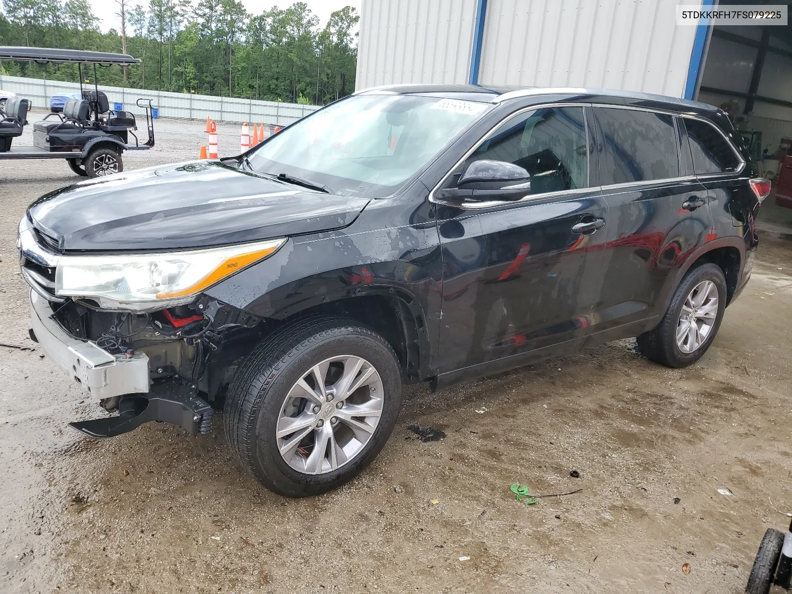 2015 Toyota Highlander Xle VIN: 5TDKKRFH7FS079225 Lot: 66593654