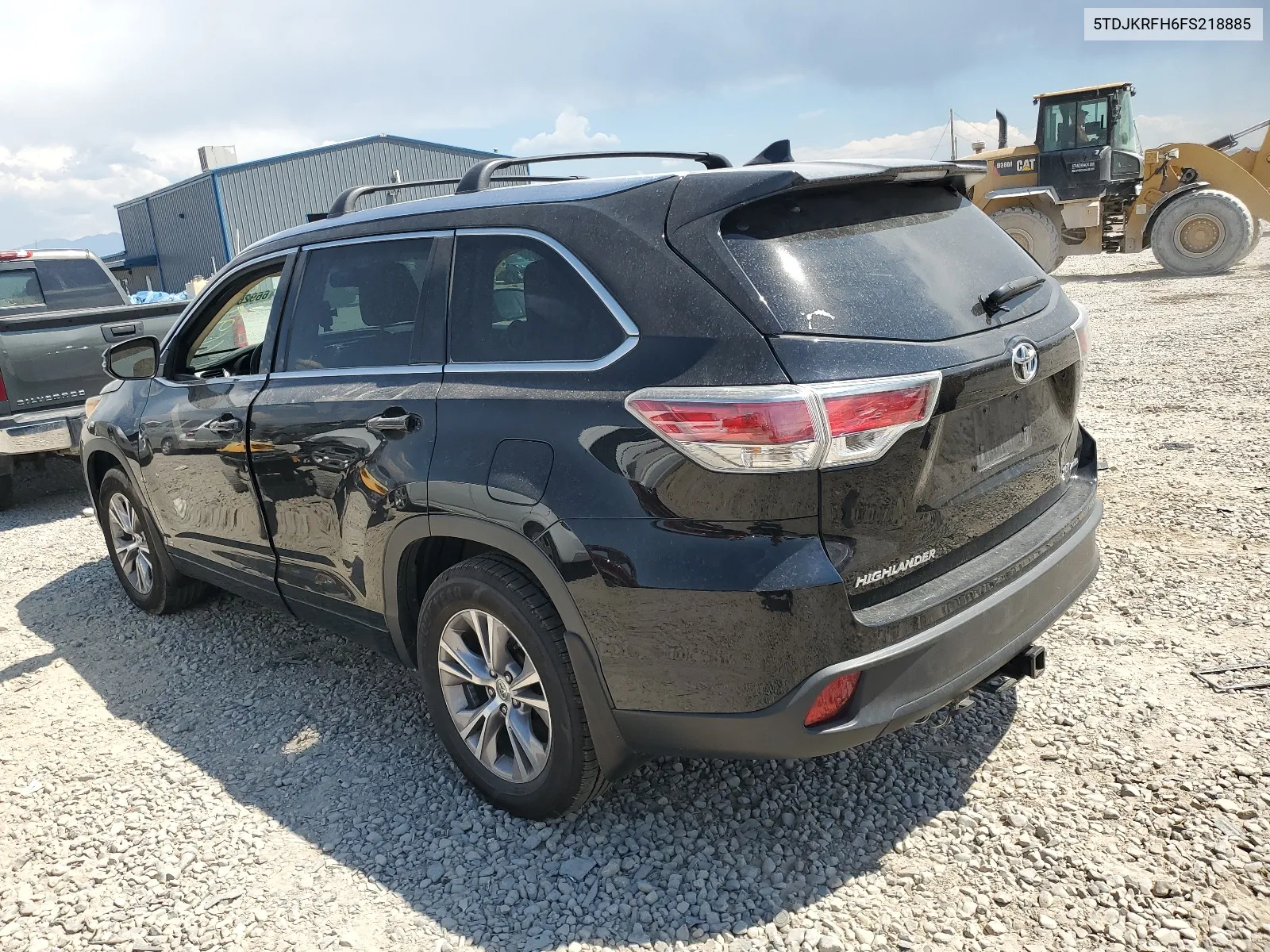 5TDJKRFH6FS218885 2015 Toyota Highlander Xle